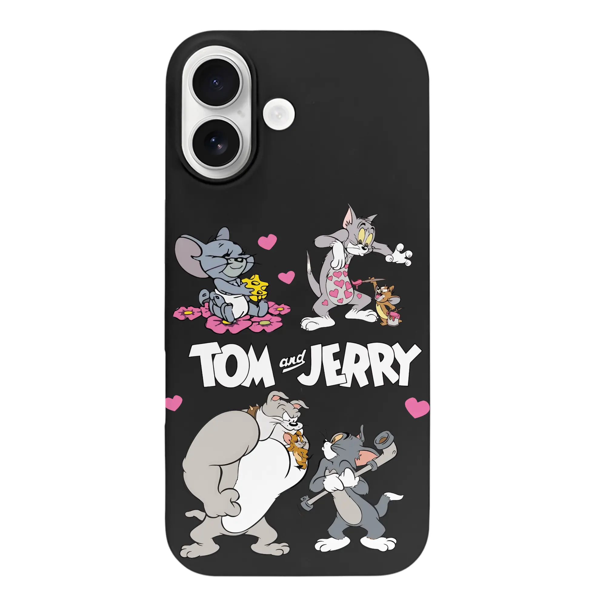 トムとジェリー グッズ トム - iPhone 17 シリーズ シリコンケース 薄型 耐衝撃 指紋防止 ソフトタッチカバー 精密フィット 傷防止 保護ケース iPhone 17/17 Air/17 Pro/17 Pro Max 対応